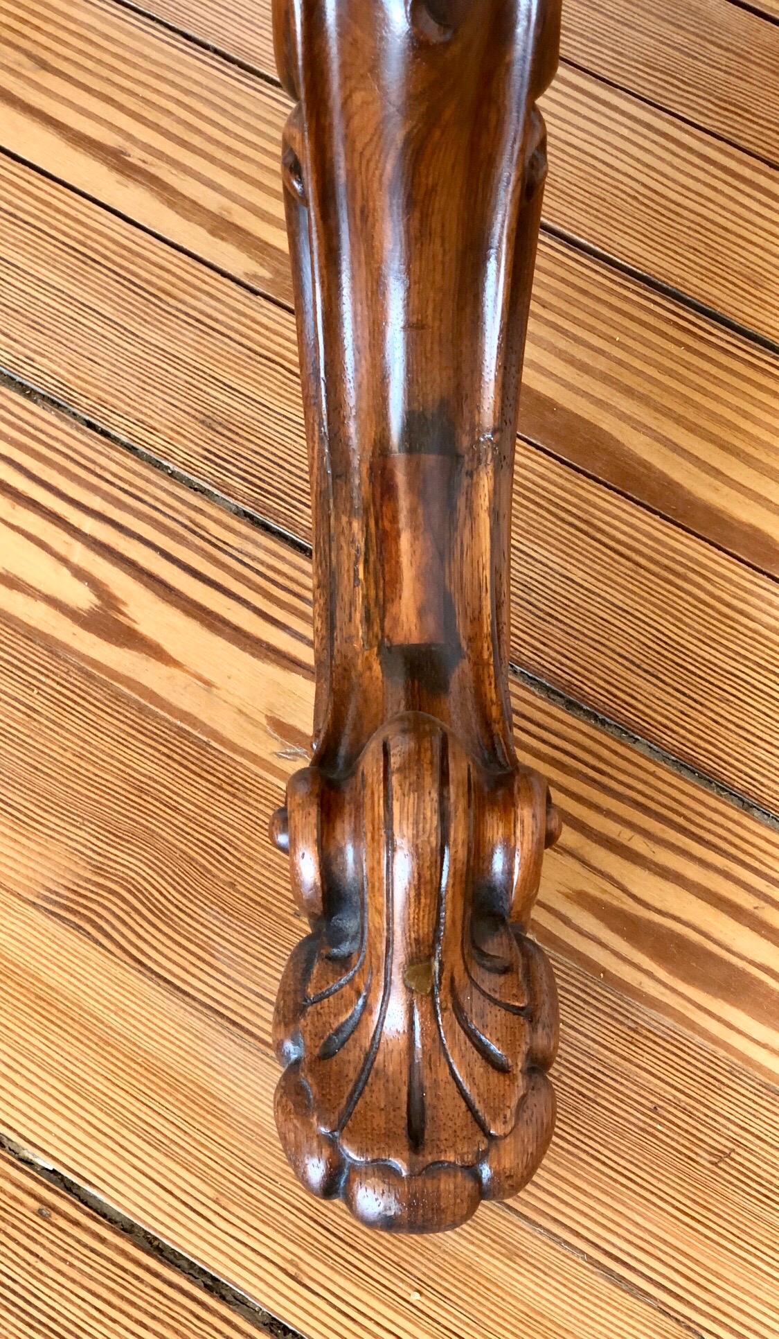 Table ronde à plateau basculant de style Ceylan britannique, 19e siècle en vente 1