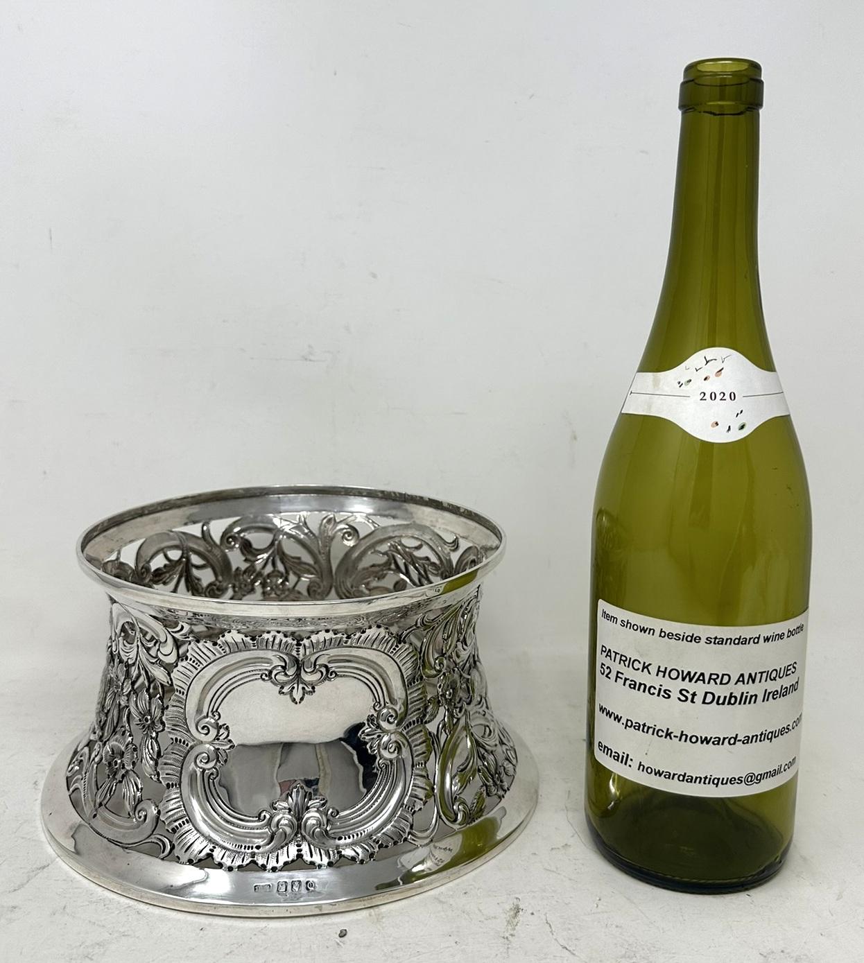 Irish Sterling Silver Dish Ring Matthew J Staunton Dublin Ireland 1932 16.9ozs For Sale 3