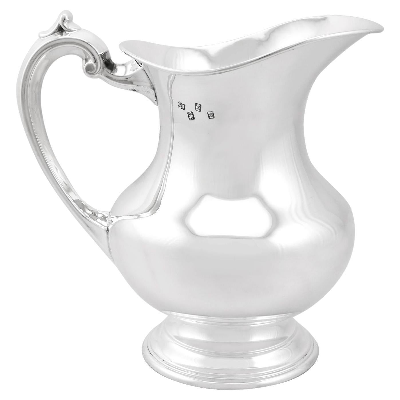 Drinkware Pitchers & Drinking Sets Large silver water jug water jug