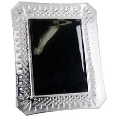 Irish Waterford Cut Lead Crystal Picture Frame