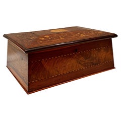 Antique Irish Work Box