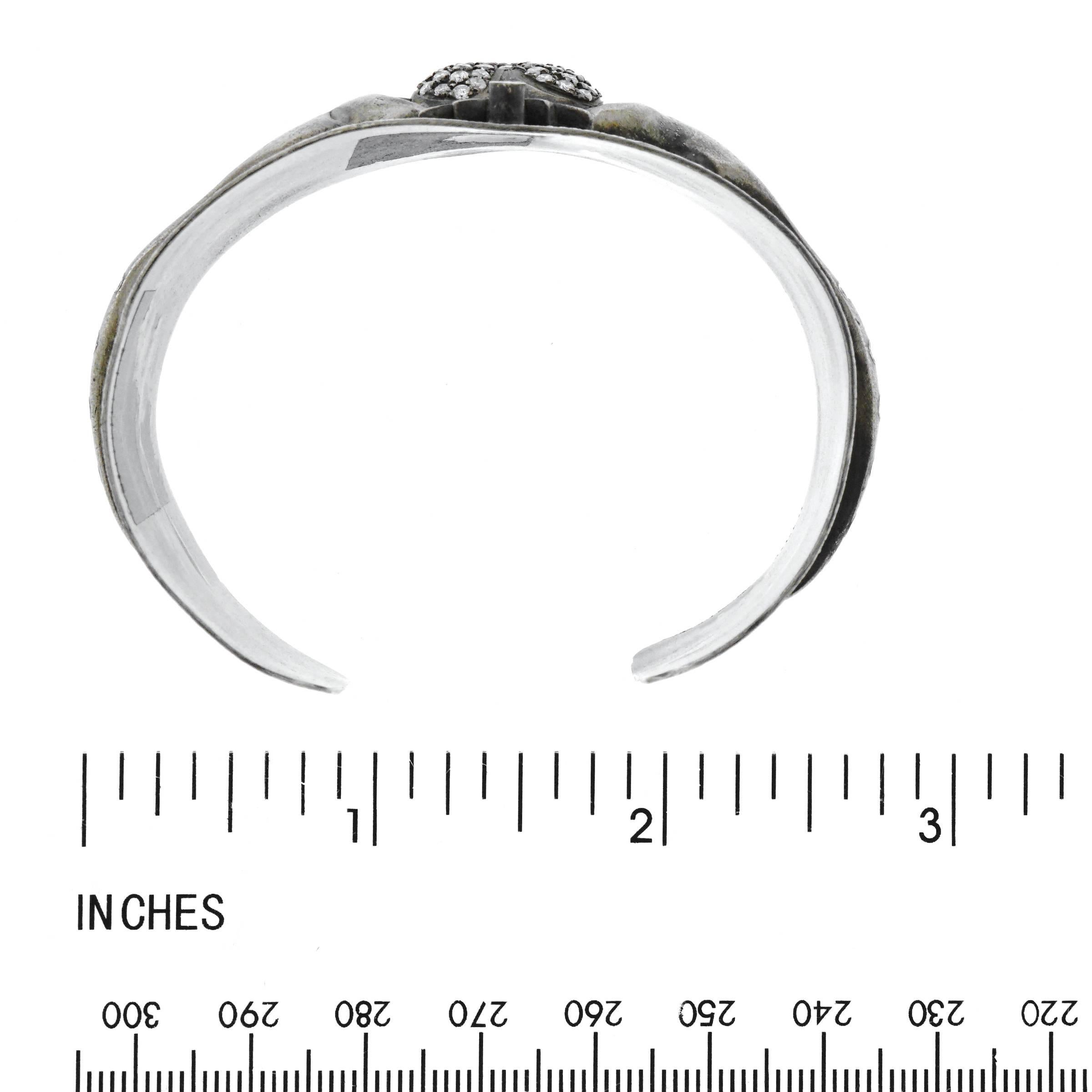 Irit Design Chic Diamond Set Sterling Bracelet 2