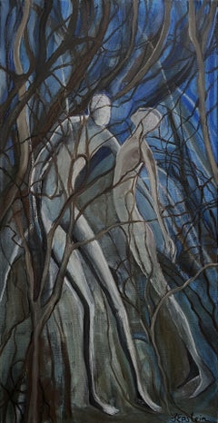 Backwater Woods, Painting, Oil on Canvas