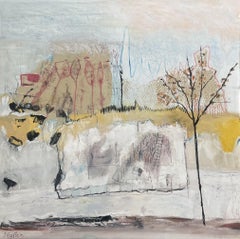 Budding Nostalgia, Painting, Oil on Canvas