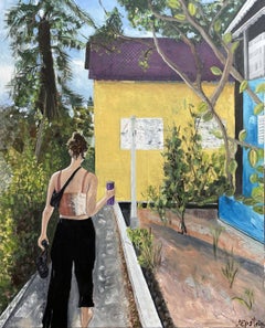 Nueva mañana, Pintura, Óleo sobre lienzo