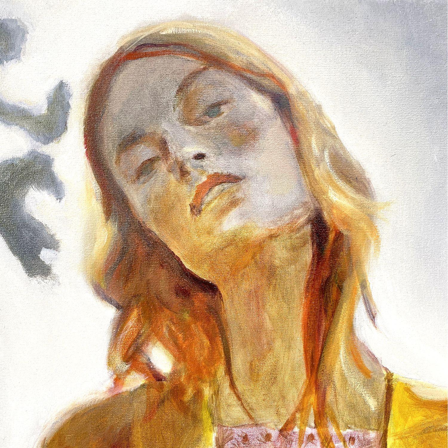 Giorno d'estate 50 x 70 cm., Pittura, Olio su tela - Painting Contemporaneo di Irjan Moussin