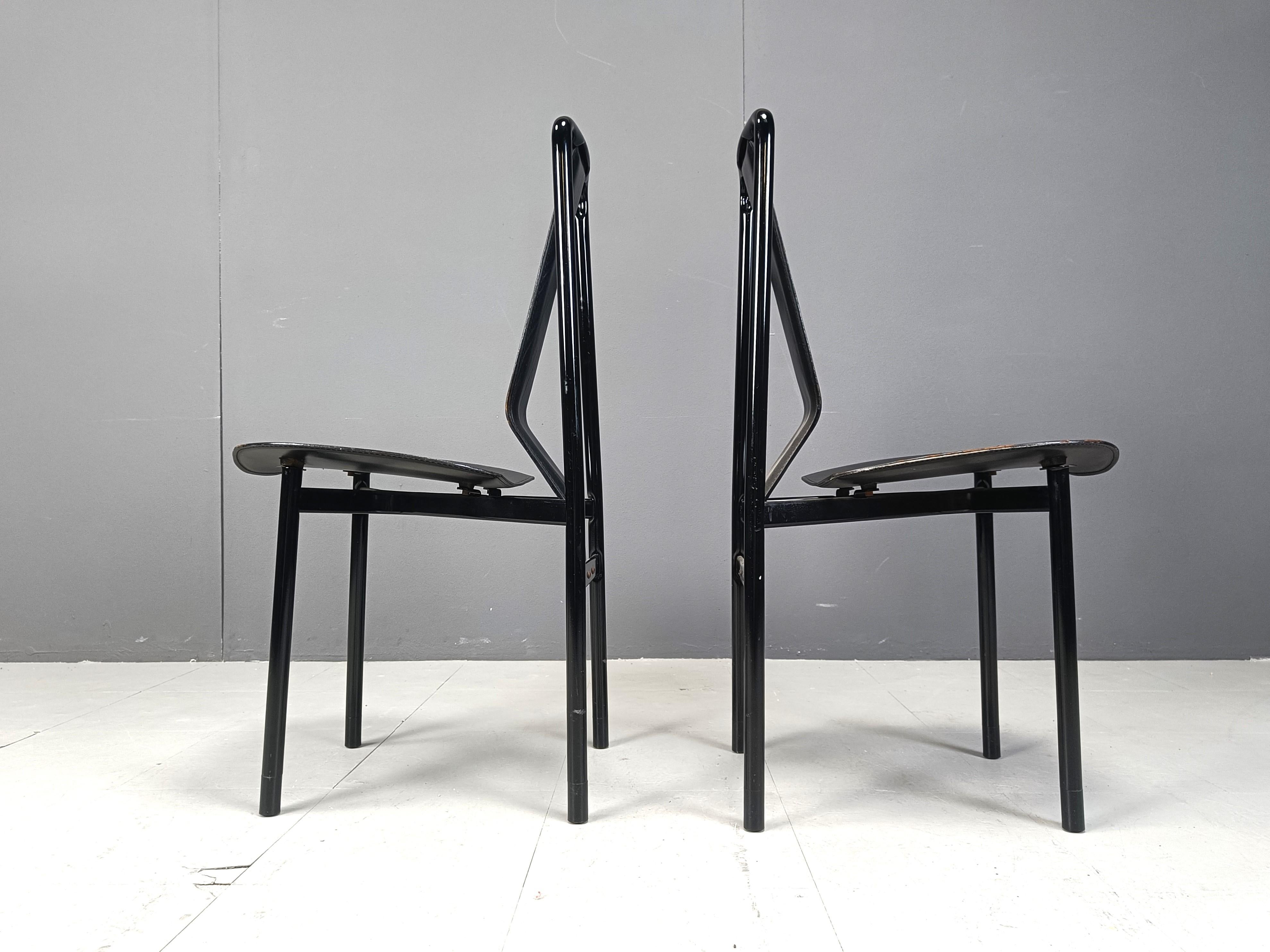 Irma Design Chairs by Achille Castiglioni for Zanotta, 1970s, Set of 4 3