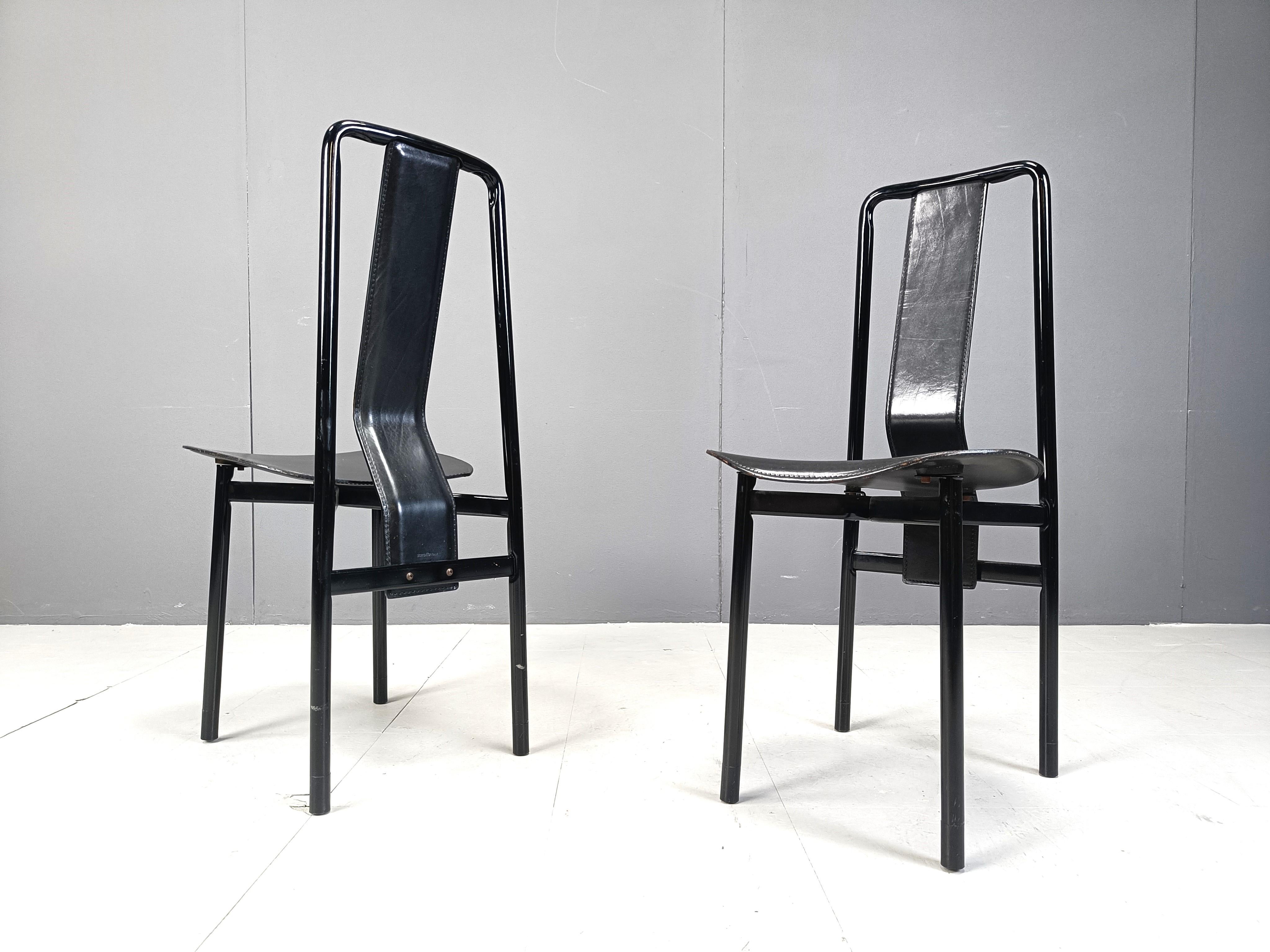 Irma Design Chairs by Achille Castiglioni for Zanotta, 1970s, Set of 4 4