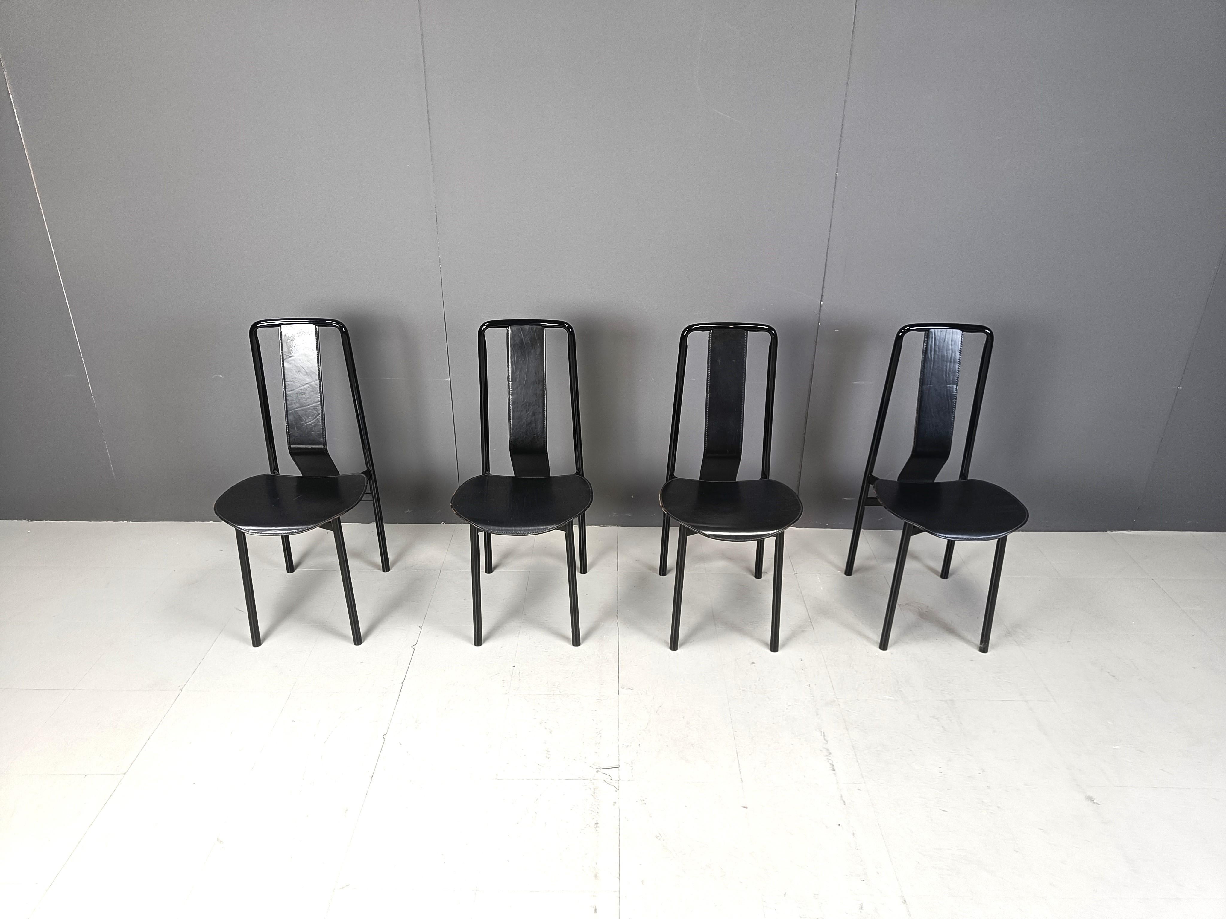 Post-Modern Irma Design Chairs by Achille Castiglioni for Zanotta, 1970s, Set of 4