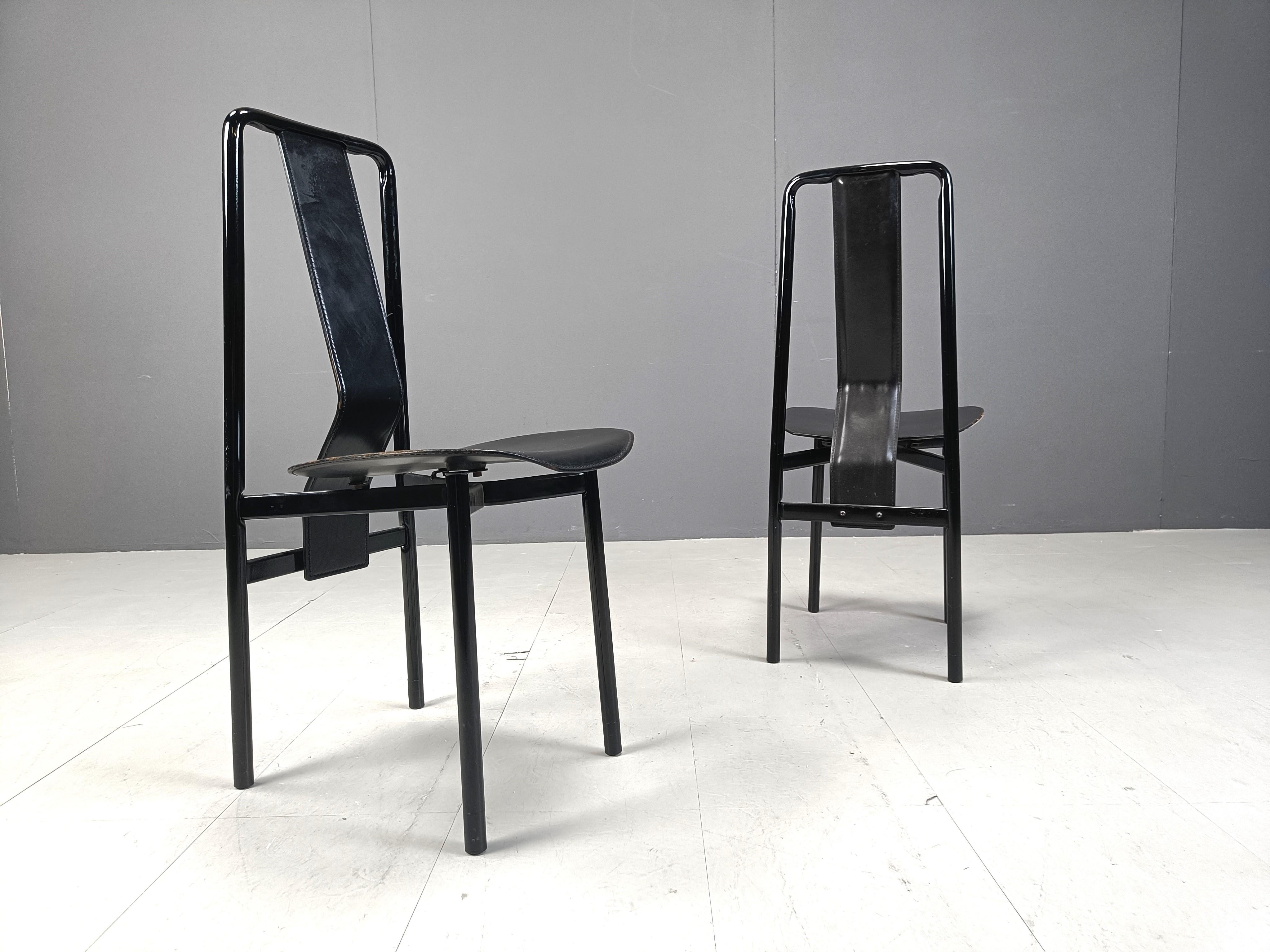 Irma Design Chairs by Achille Castiglioni for Zanotta, 1970s, Set of 4 2