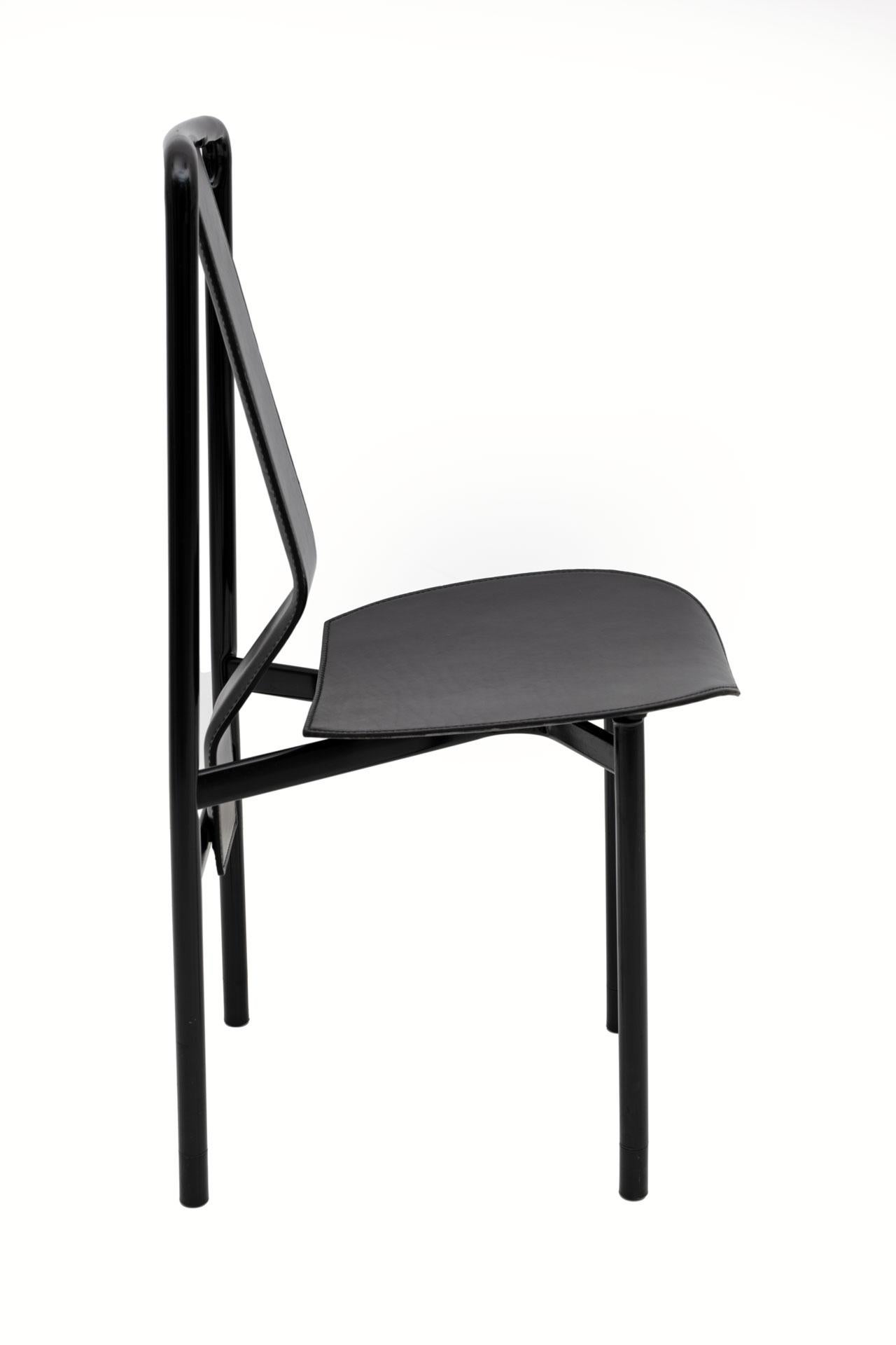 Italian Irma Design Chairs by Achille Castiglioni for Zanotta, 1970s, Set of four For Sale