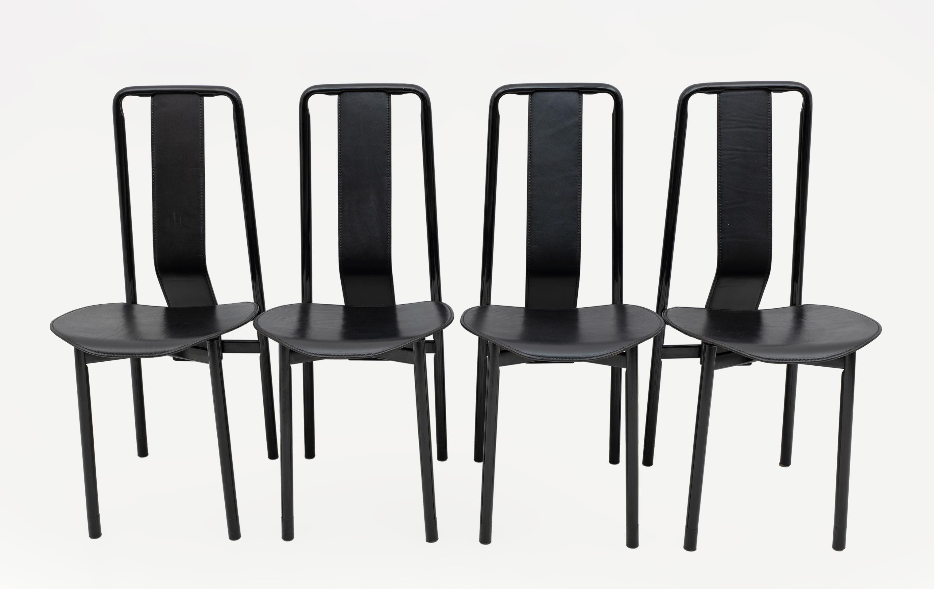 Irma Design Chairs by Achille Castiglioni for Zanotta, 1970s, Set of four For Sale 2