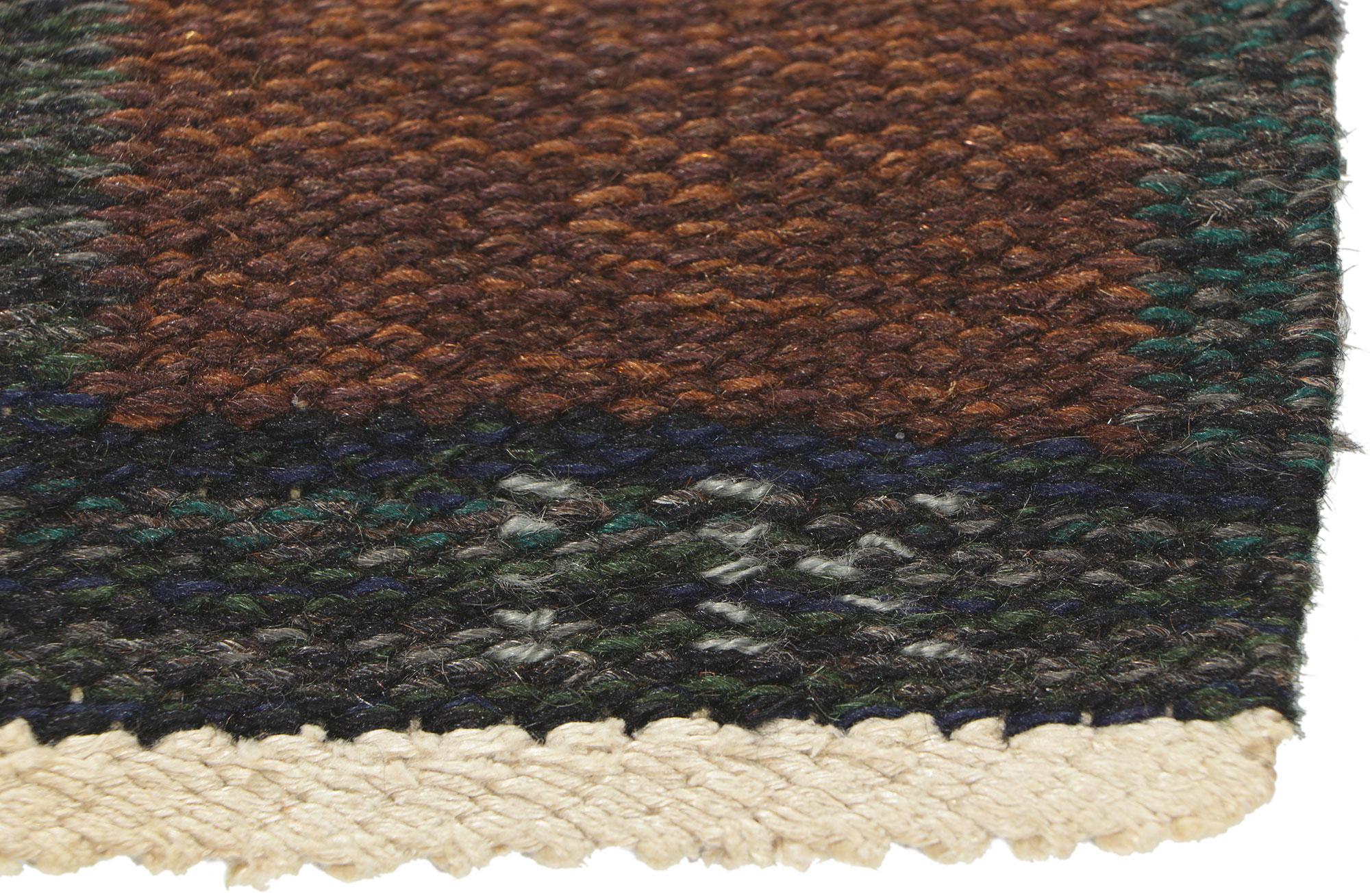 Irma Kronlund Alfombra sueca vintage Kilim Rollakan, Kronobergs Läns Hemslöjd Tejido a mano en venta