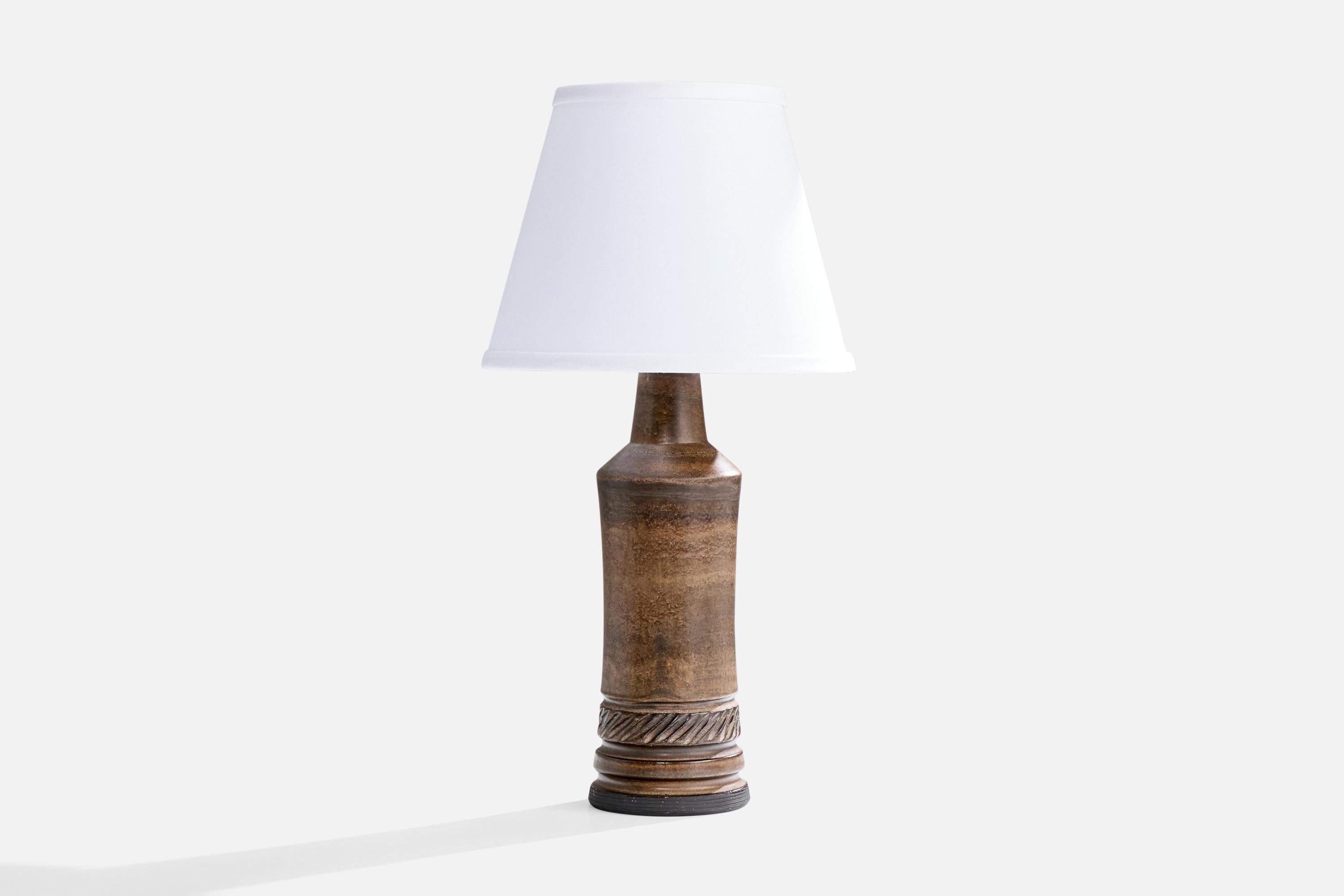Svedese Irma Yourstone, Lampade da tavolo, Ceramica, Svezia, anni '60 in vendita
