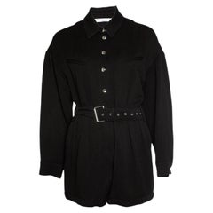 IRO, ambrocio playsuit in black