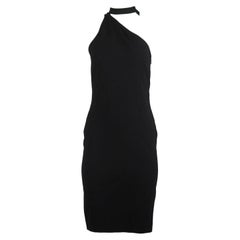 IRO + Anja Rubik Solly One Shoulder Stretch Crepe Dress