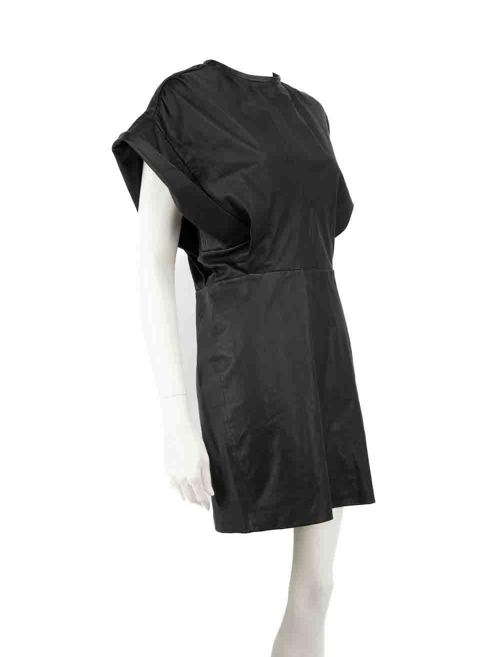 CONDITION is Never worn, with tags. No visible wear to dress is evident on this new Iro designer resale item.
 
 
 
 Details
 
 
 AW/21
 
 Black
 
 Leather
 
 Mini dress
 
 Round neckline
 
 Back zip closure
 
 
 
 
 
 Made in Turkey
 
 
 
