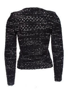 IRO, chaqueta boucle blanca y negra