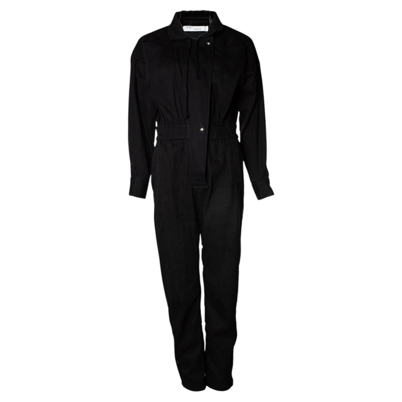 Pre-owned Iro , Black Barka Boiler Suit