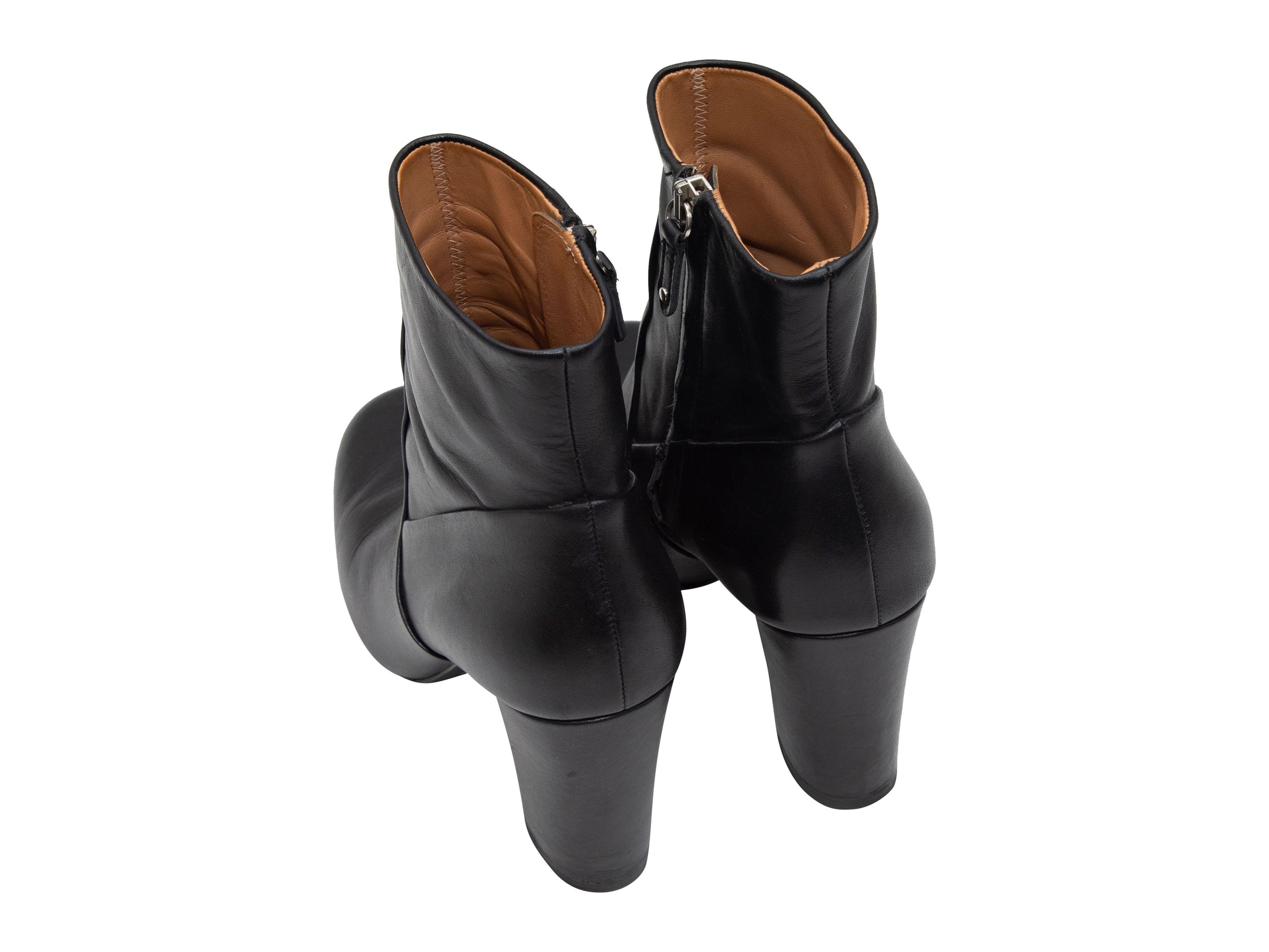 Women's Iro Black Heeled Ankle Boots