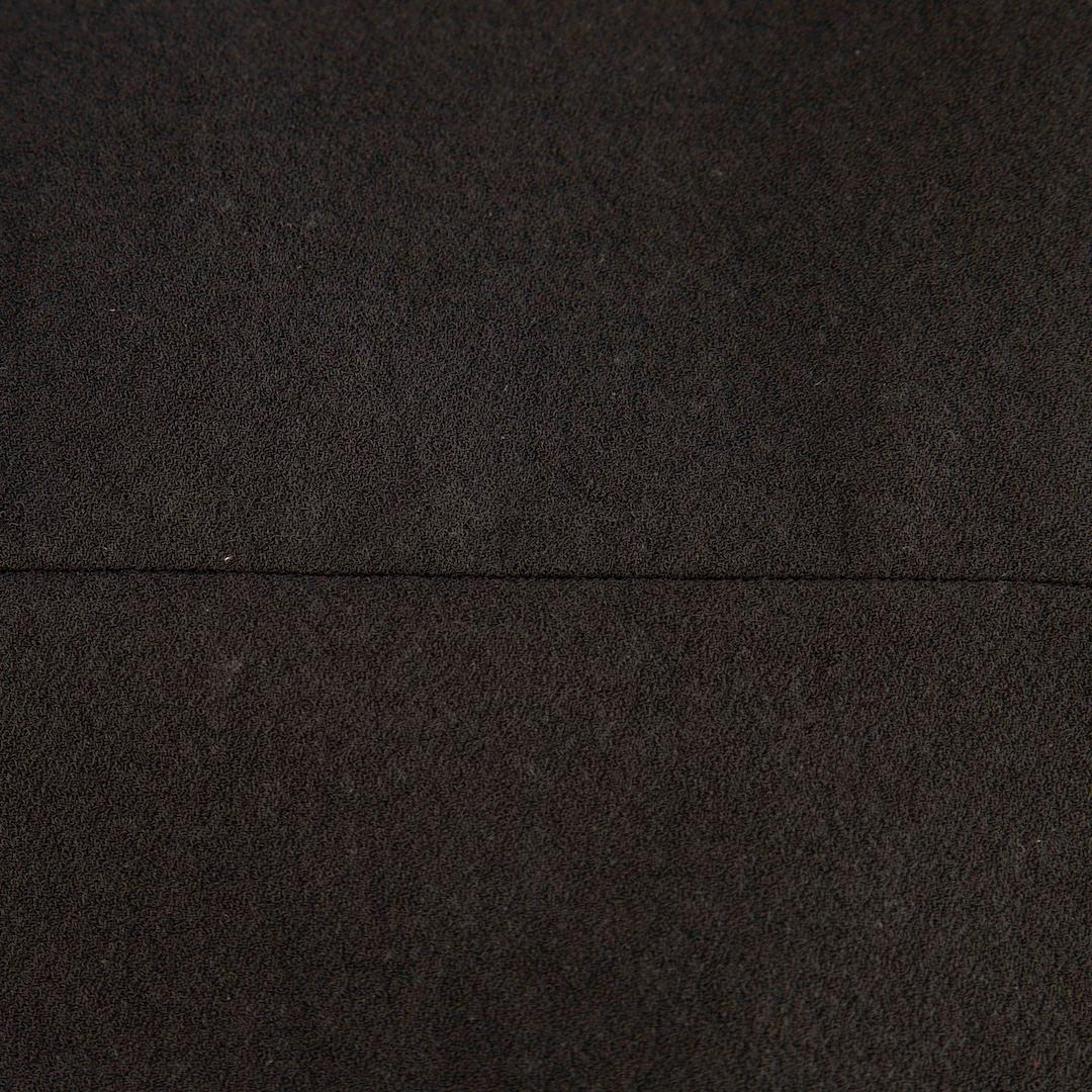 Beige Iro Black Ruched One Shoulder Mini Dress Size L For Sale