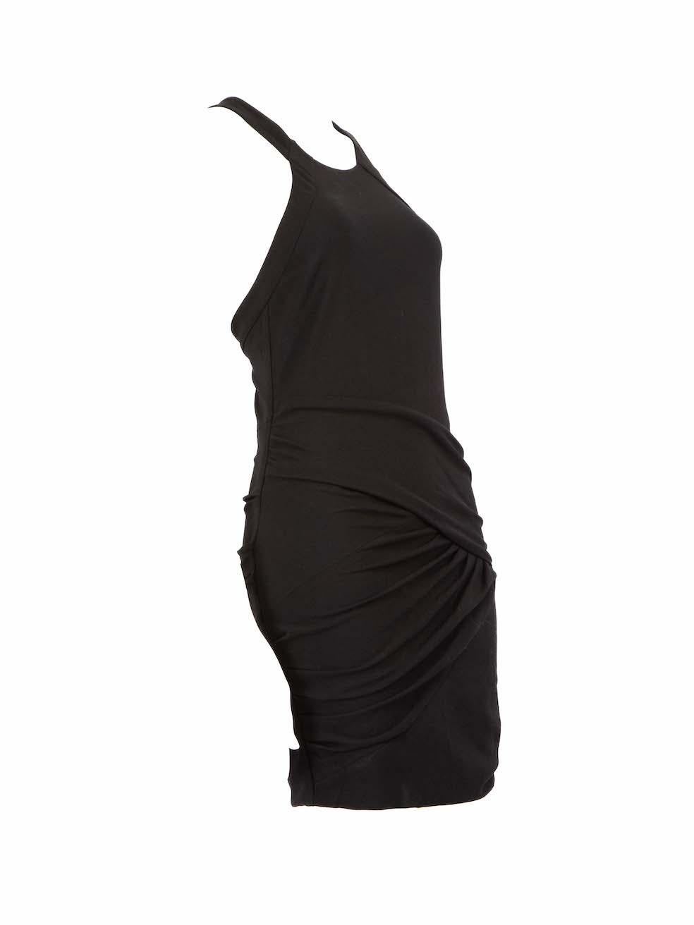 El ESTADO es Muy bueno. Apenas se aprecia desgaste en el vestido de este artículo usado de reventa del diseñador Iro.
 
 
 
 Detalles
 
 
 Negro
 
 Sintético
 
 Vestido
 
 Sin mangas
 
 Cuello redondo
 
 Detalle drapeado delantero
 
 Mini
 

