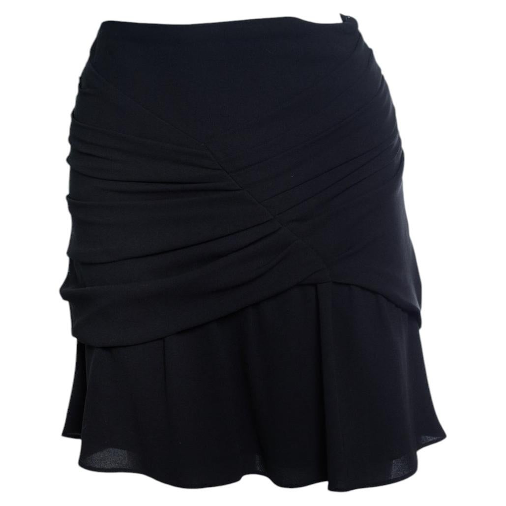IRO, draped Lussac skirt in black