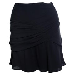 IRO, draped Lussac skirt in black