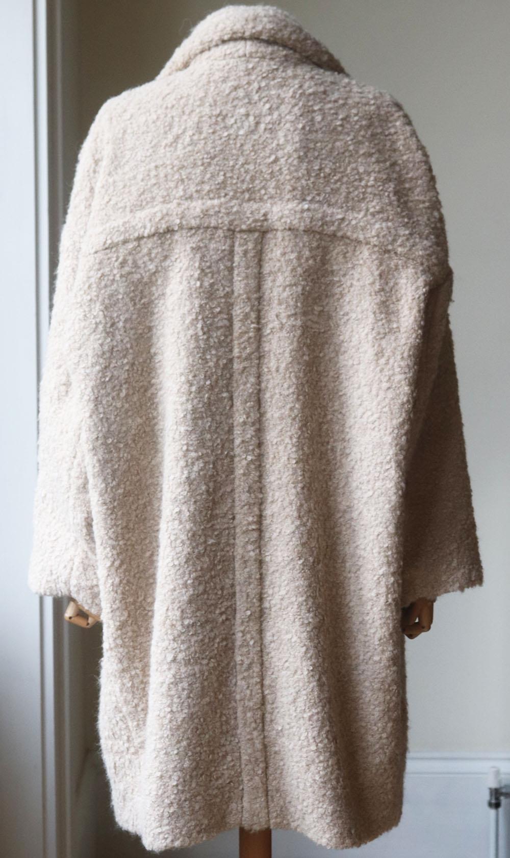 IRO Kati Oversized Wool Blend Bouclé Coat For Sale at 1stDibs | iro ...