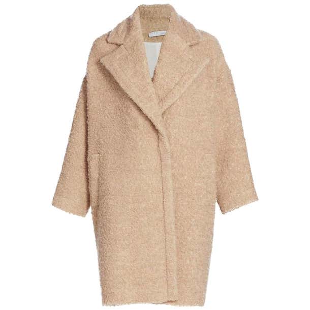 IRO Kati Oversized Wool Blend Bouclé Coat For Sale at 1stDibs | iro ...