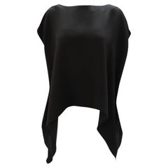 Iro Lara Top in Black Polyester