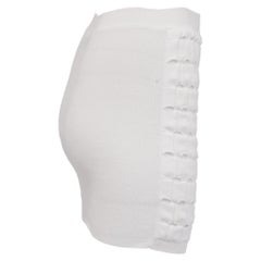 Iro Mini Skirt in White Cotton