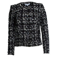IRO, Nalokie tweed jacket in black and white