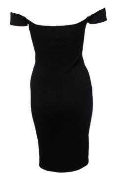 IRO, vestido nunzia sin hombros en negro