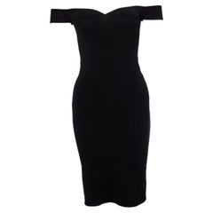 IRO, vestido nunzia sin hombros en negro