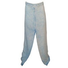 IRO PARIS Carolia Acid Wash Denim Maxi Skirt