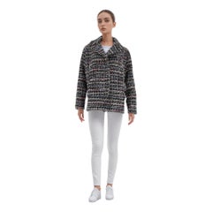 Iro Wool Blend Checked Tweed Jacket (Veste en tweed à carreaux en laine)