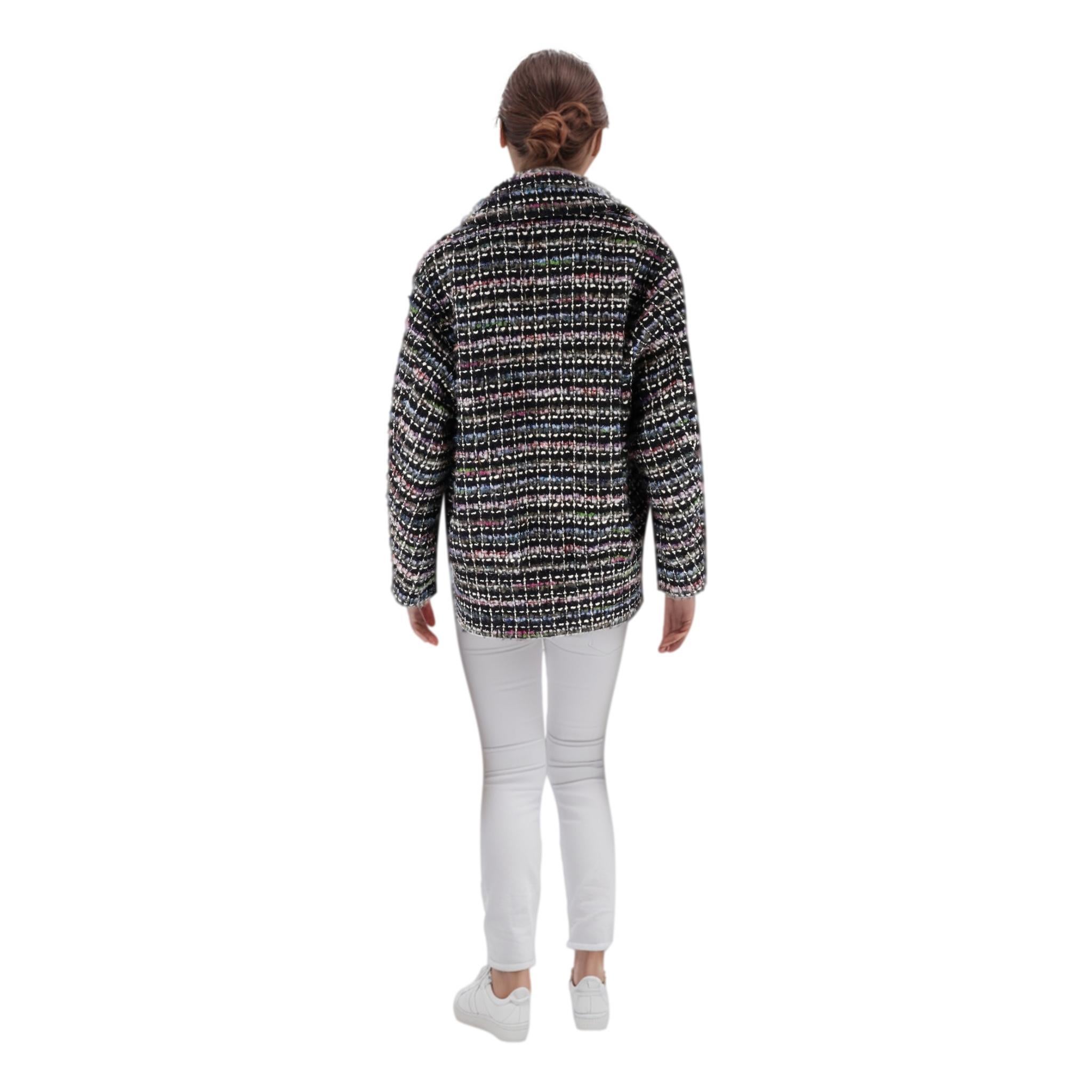 Giacca in tweed a quadri in misto lana Iro In condizioni ottime in vendita a London, GB