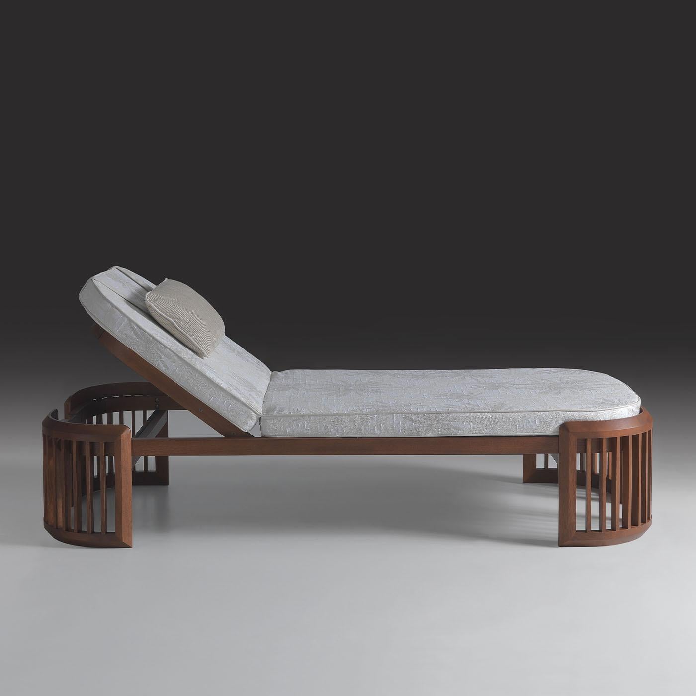 Iroko Outdoor Sun Lounger by Annibale Colombo Neuf - En vente à Milan, IT