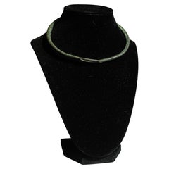Iron Age Celtic Torc on Bust Stand