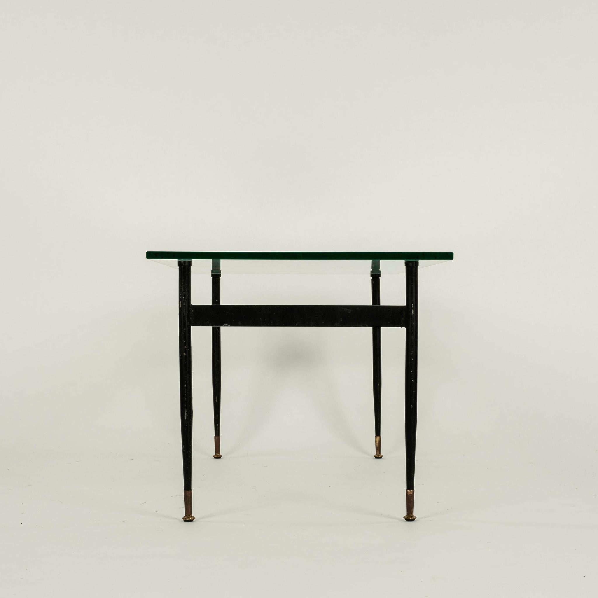 Mesa Cocktail de Hierro y Latón Metal en venta