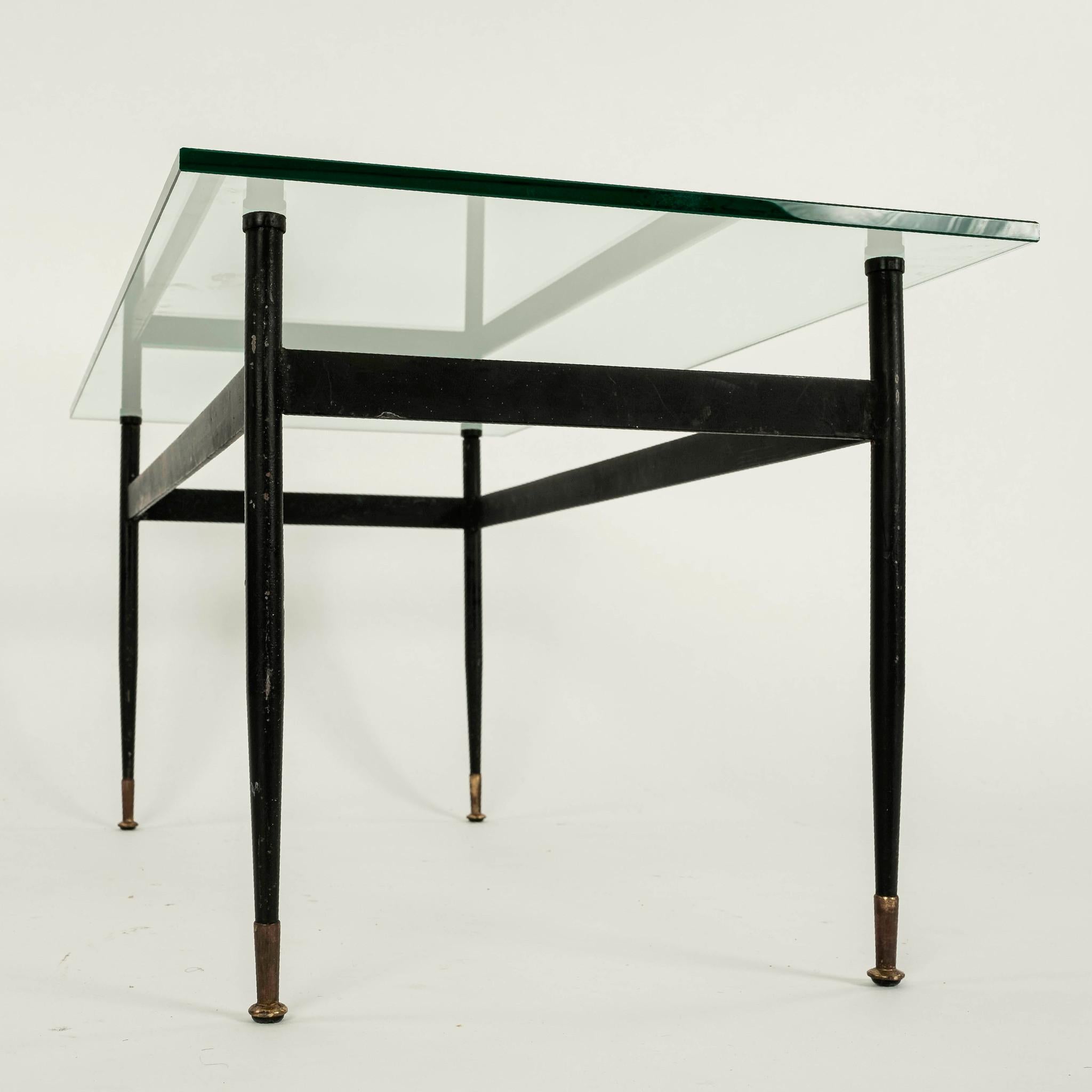 Mesa Cocktail de Hierro y Latón en venta 1