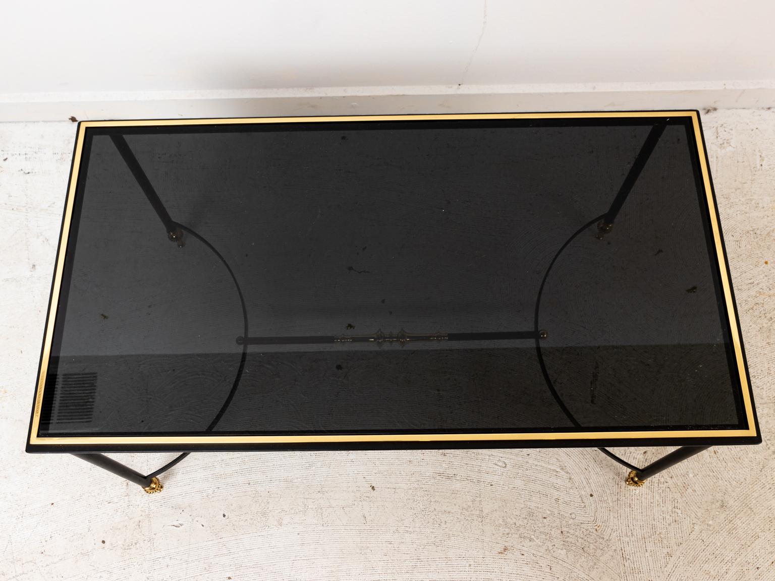 Iron and Brass Coffee Table 1