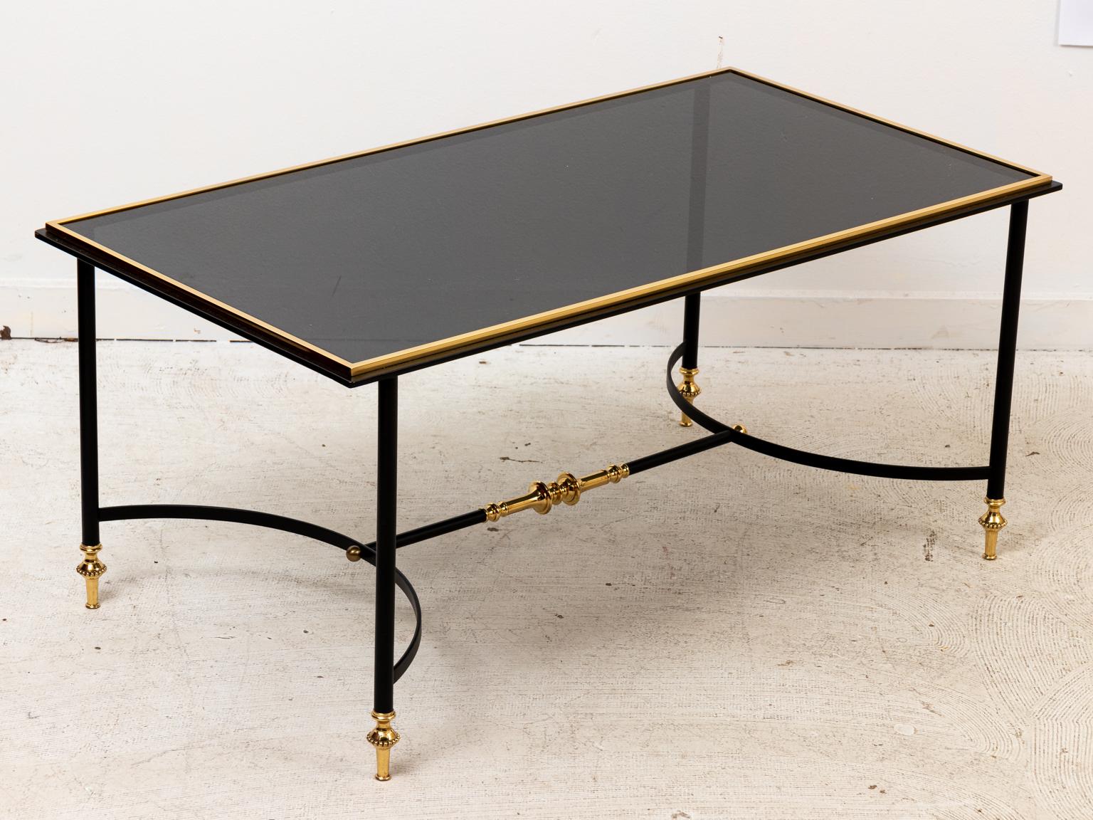 Iron and Brass Coffee Table 2