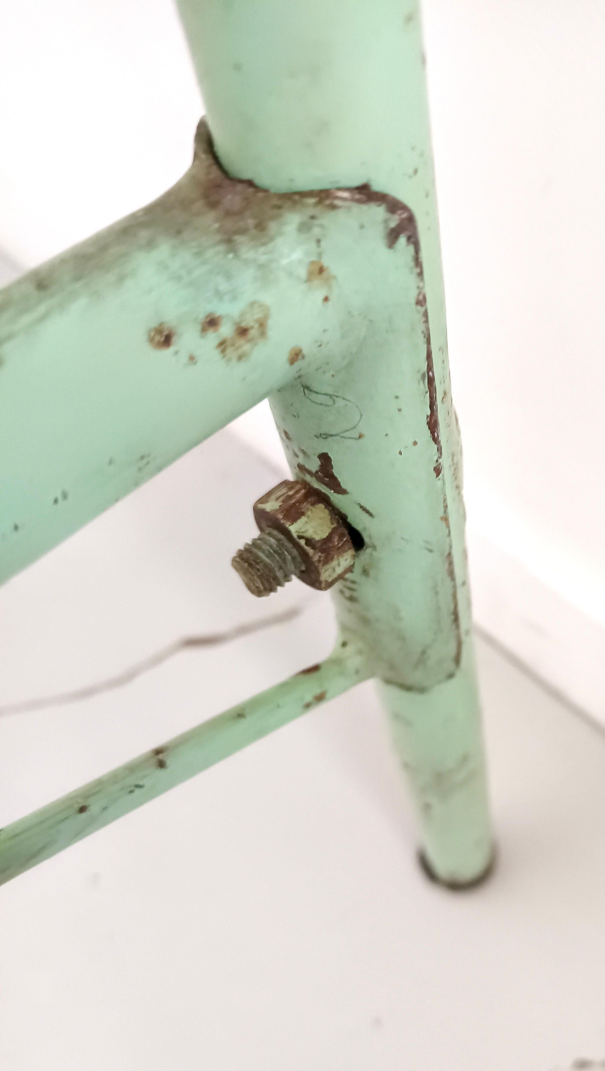 Iron and Brass Single Bed Frame, Italy For Sale 5