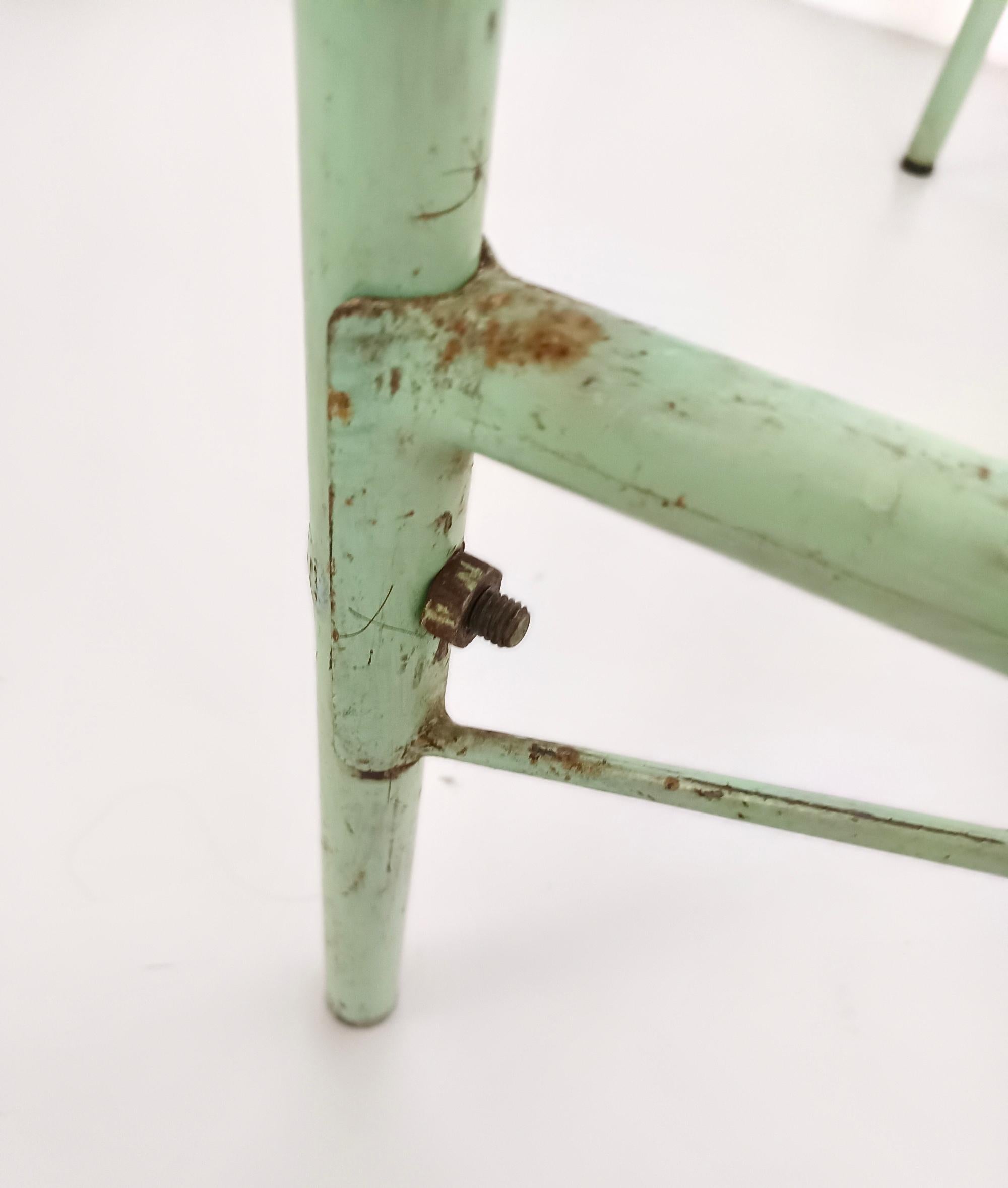 Iron and Brass Single Bed Frame, Italy For Sale 6