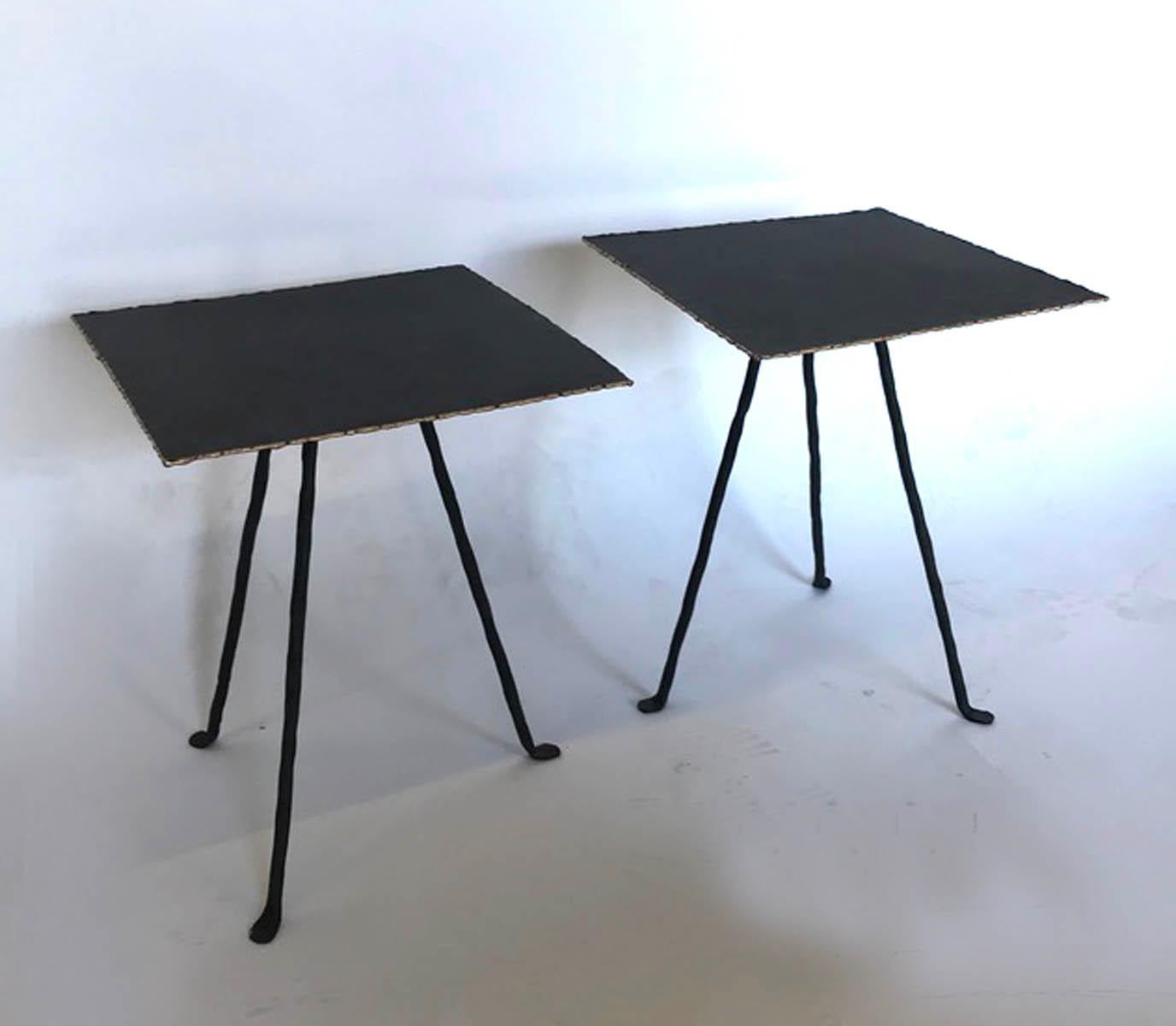 Iron and Bronze Tripod Tables 2