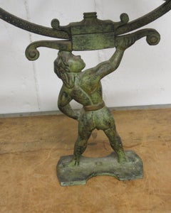 Vintage Swedish Armillary Sundial Attributed to Sune Rooth