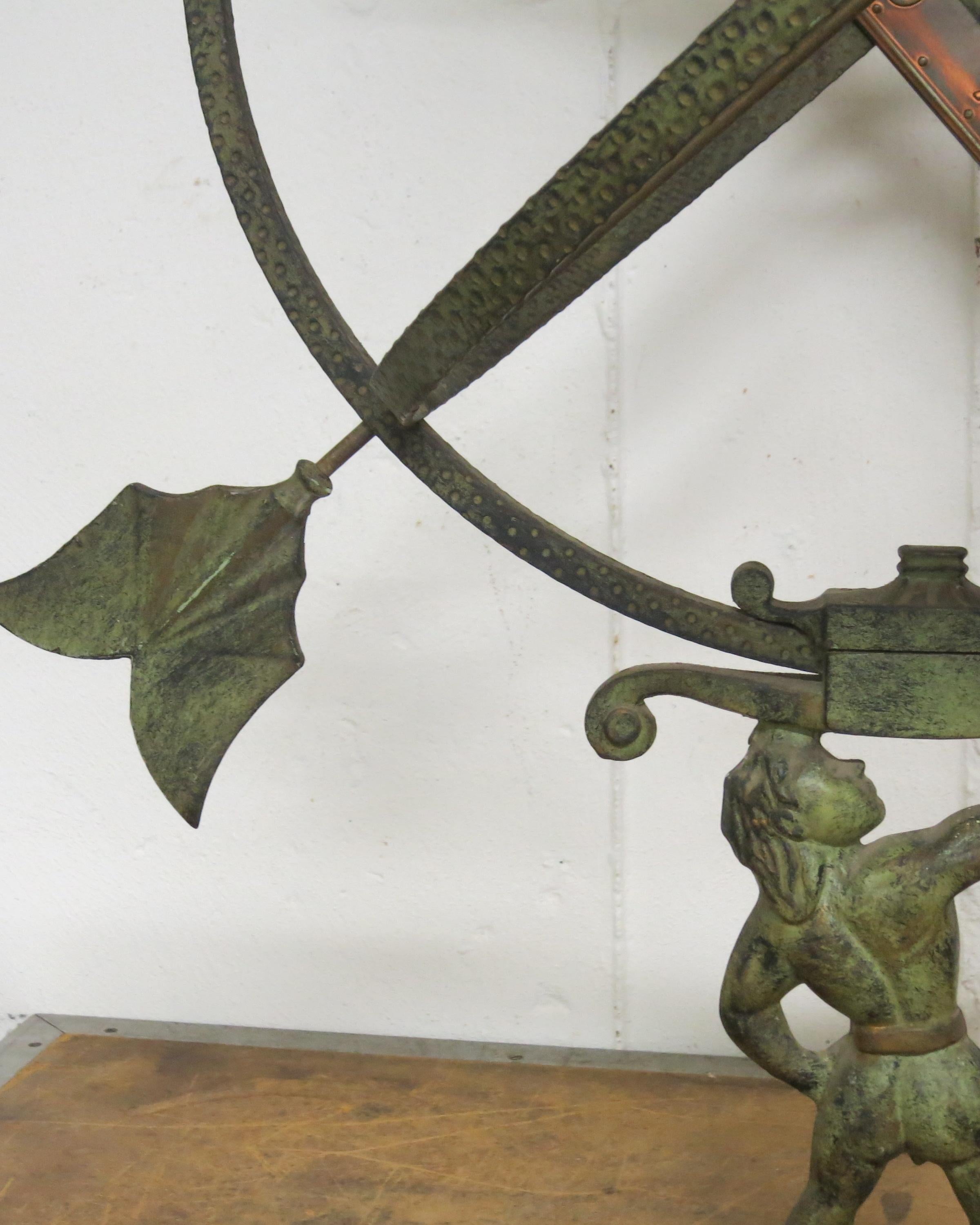 antique armillary sundial