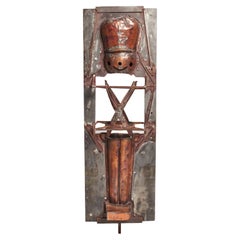 Antique Iron and Copper Mold for a Toy, USA 1900